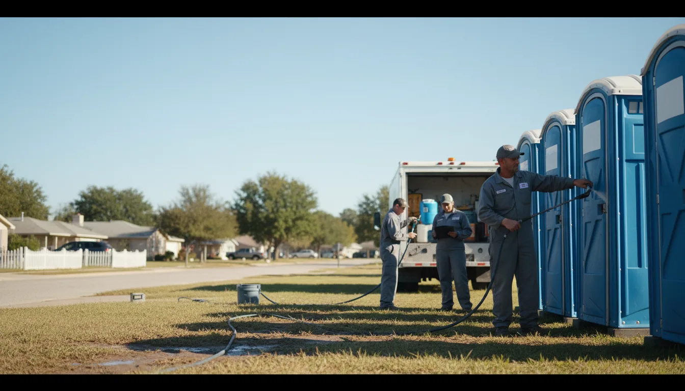 Long-Term Portable Toilet Rental in Tarrytown, GA near me